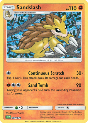 Sandslash card image