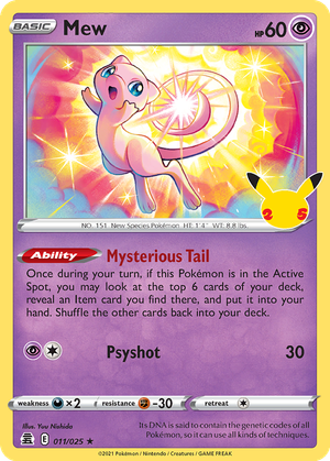 Mew card image