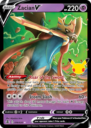 Zacian V card image