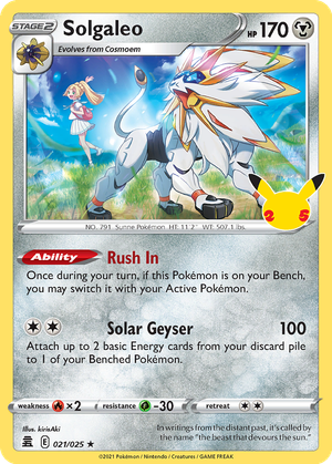 Solgaleo card image
