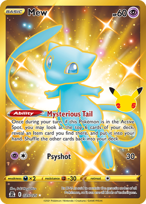 Mew card image