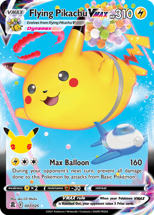 Flying Pikachu VMAX card image