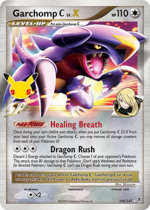 Garchomp C LV.X card image