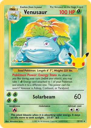 Venusaur card image