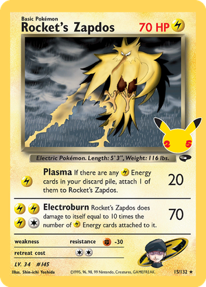 Rocket's Zapdos card image