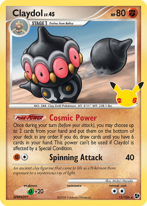 Claydol card image
