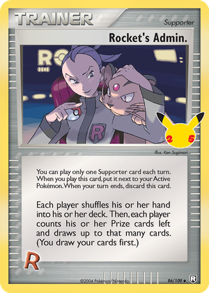 Rocket's Admin. card image