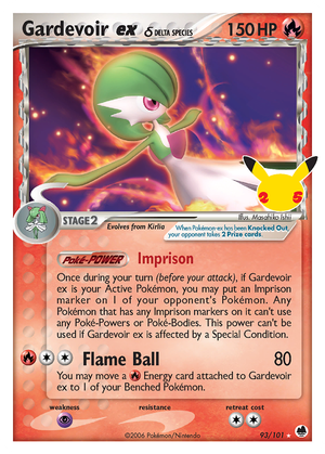 Gardevoir ex δ card image