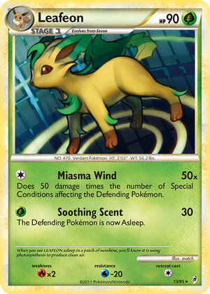 Leafeon card image