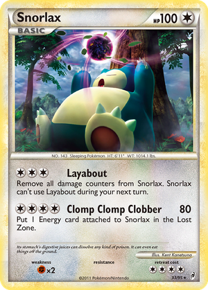 Snorlax card image
