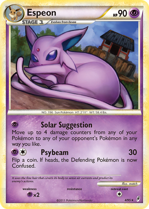 Espeon card image