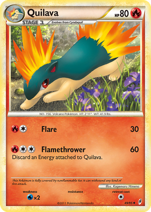 Quilava card image