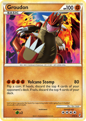 Groudon card image