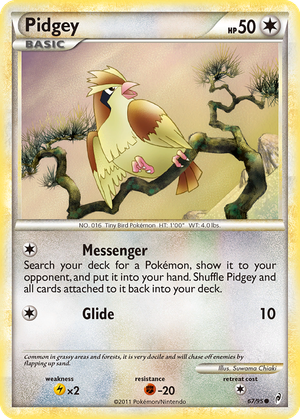 Pidgey card image