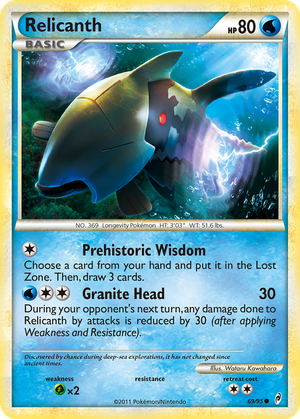 Relicanth card image