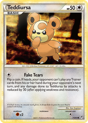 Teddiursa card image