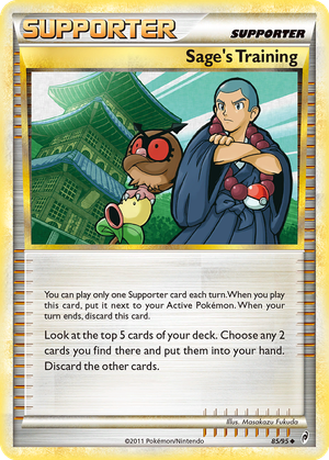 Sage's Training card image