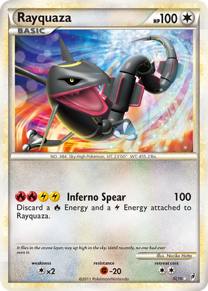 Rayquaza card image