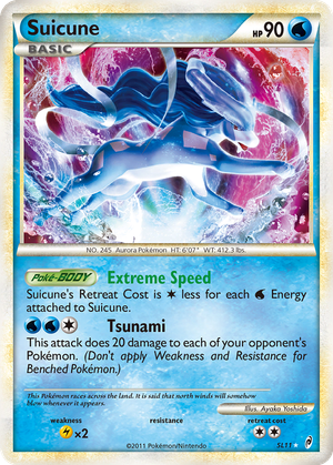 Suicune card image