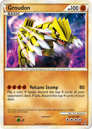 Groudon card image