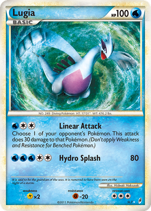 Lugia card image