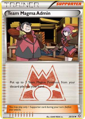 Team Magma Admin card image