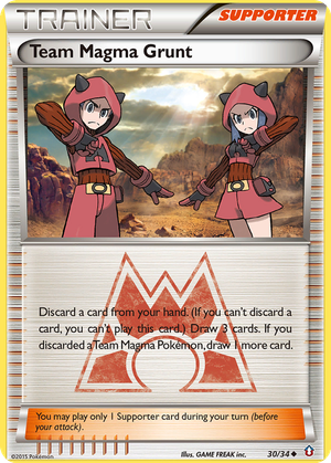 Team Magma Grunt card image