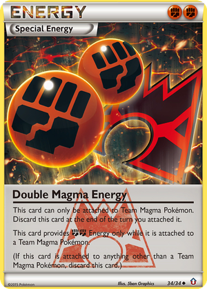 Double Magma Energy card image