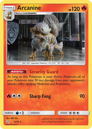 Arcanine card image