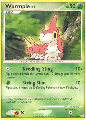 Wurmple card image