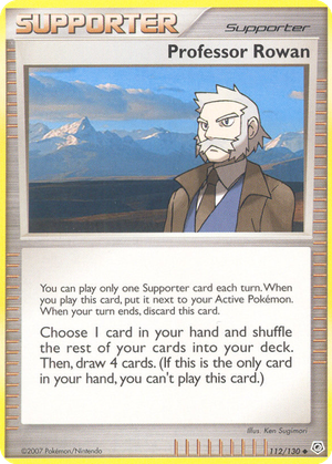 Professor Rowan card image