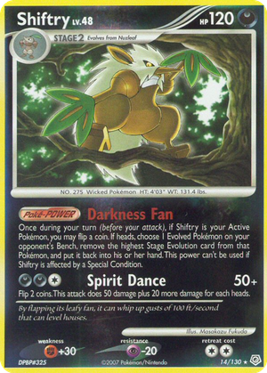 Shiftry card image