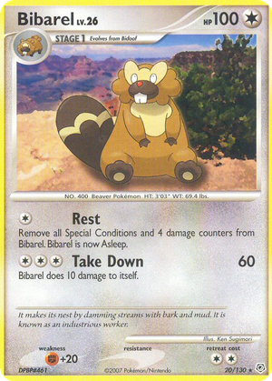 Bibarel card image
