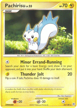 Pachirisu card image