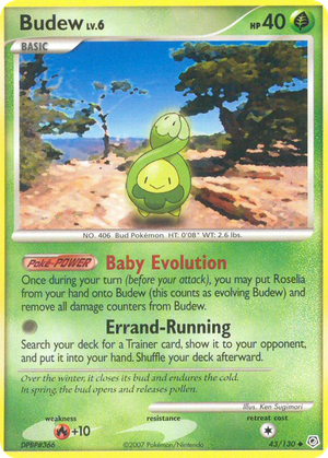 Budew card image