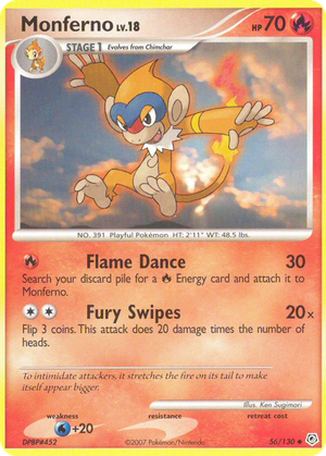 Monferno card image