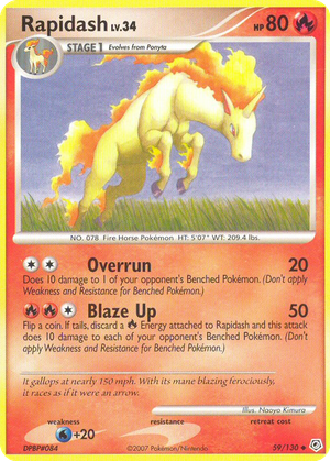 Rapidash card image