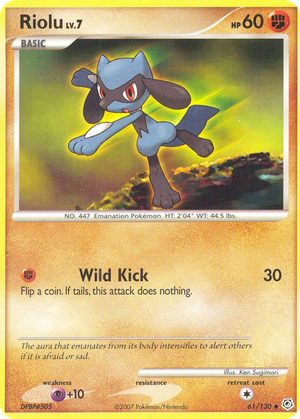 Riolu card image