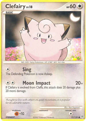 Clefairy card image