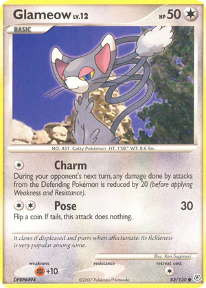 Glameow card image