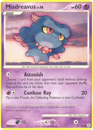 Misdreavus card image