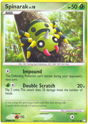 Spinarak card image