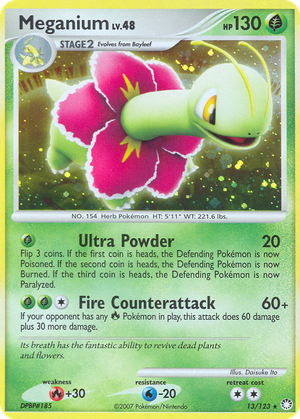 Meganium card image
