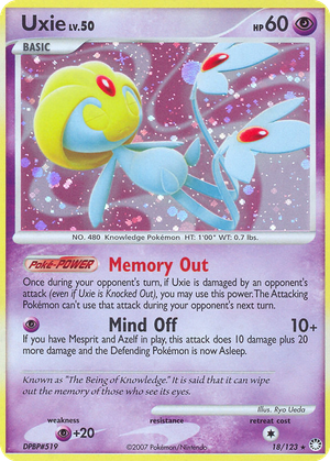 Uxie card image