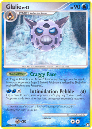 Glalie card image