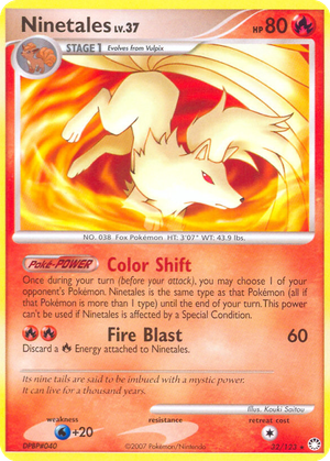 Ninetales card image