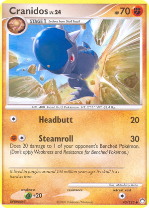 Cranidos card image