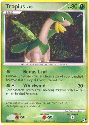 Tropius card image