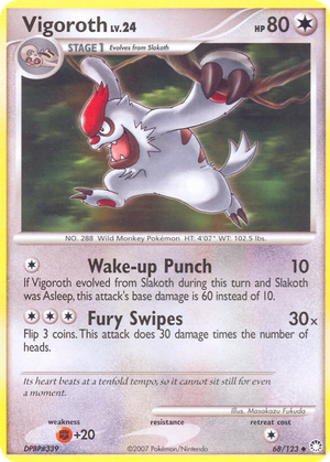 Vigoroth card image