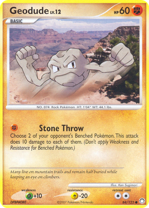 Geodude card image